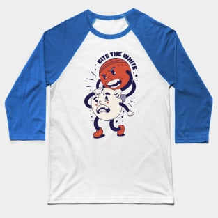 Bite The White P R t shirt Baseball T-Shirt